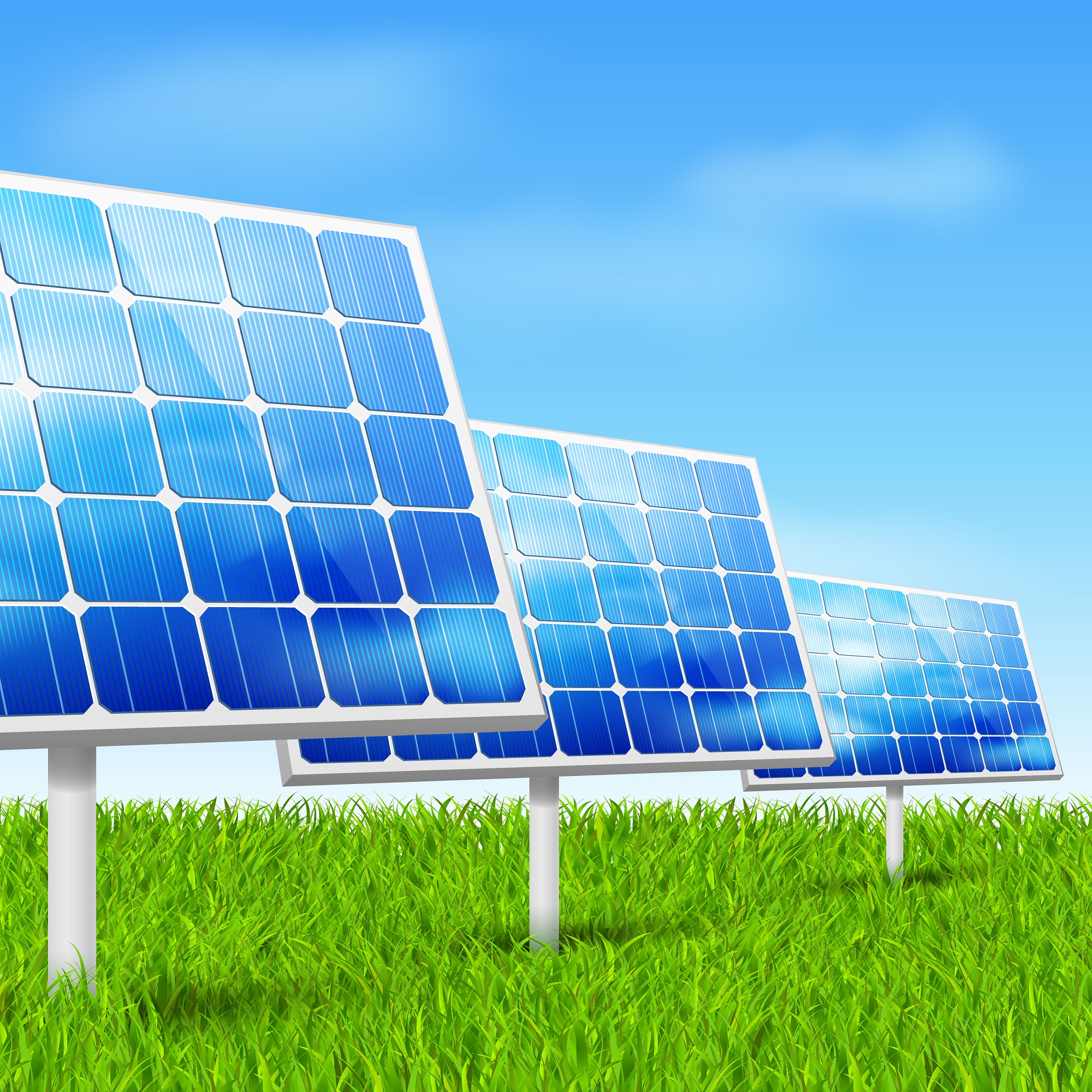 Renewable solar panel installations for clean energy.